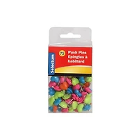 Neon Heart Push Pin Pack of 75