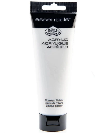 Acrylique essentials blanc titanium -120ml