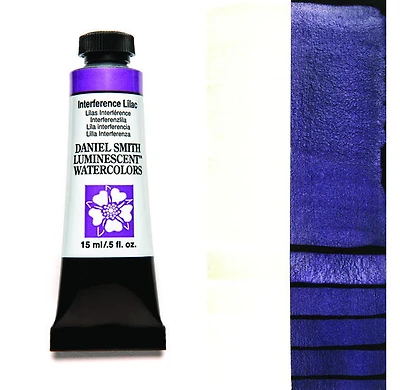 Aquarelle tube lilas interférence  s1 - 15ml