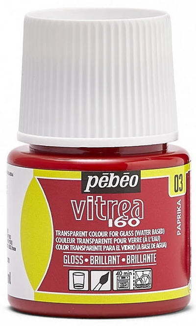 Peinture verre - vitrea 160 - 45ml - paprika