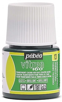 Peinture verre - vitrea 160 - 45ml - vert d'orient