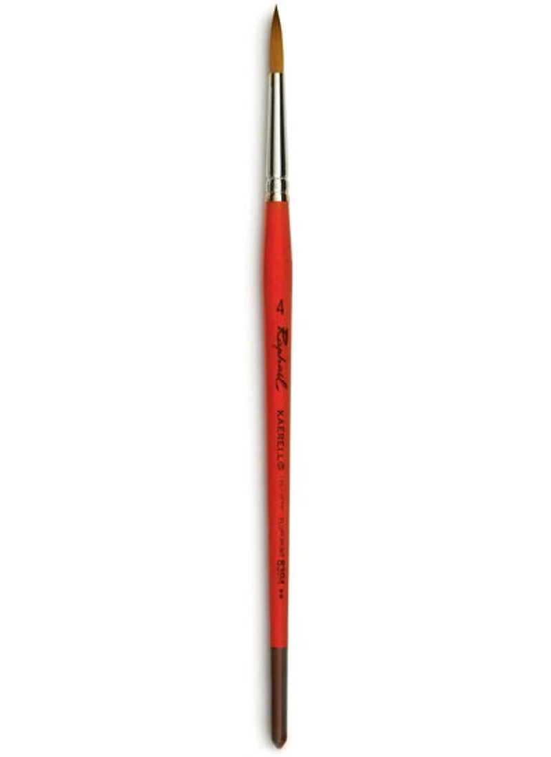 Watercolor brush - synthetic - kaërell - round #4