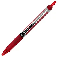 Ballpoint Pen Hi-Tecpoint V5 Clicker X-Fine Red