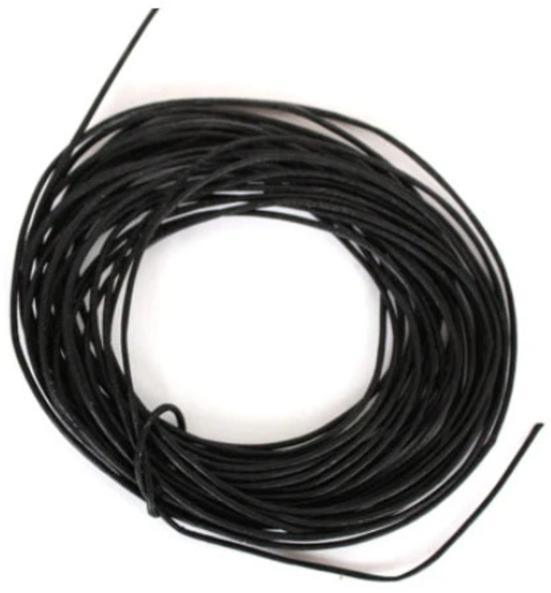 Cordon de cuir - 1mm - 5m