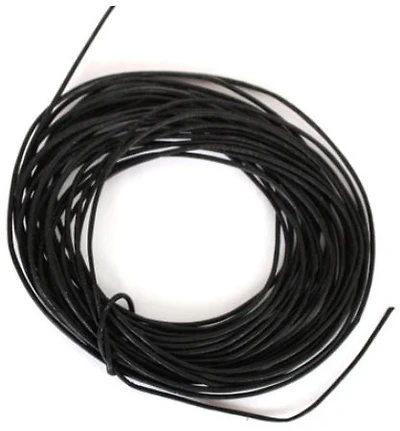 Cordon de cuir - 1mm - 5m