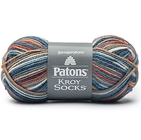 Kroy socks yarn #1 - 50g - 1970s stripes