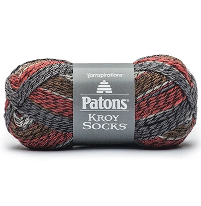 Fil kroy socks #1 - 50gr - mix gris brun