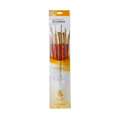 Synthetic paintbrush set - talkon white - lh (5)