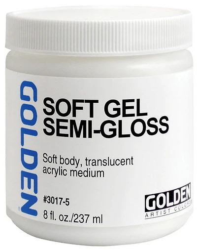 Gel mou semibrillant- 8 oz