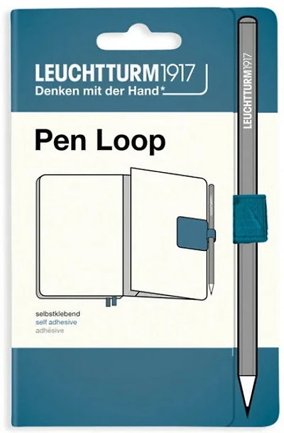 Pen loop stone blue