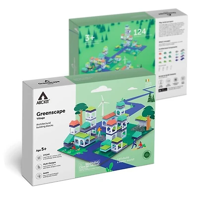 Kit de construction architecture - village vert (éd. anglaise)