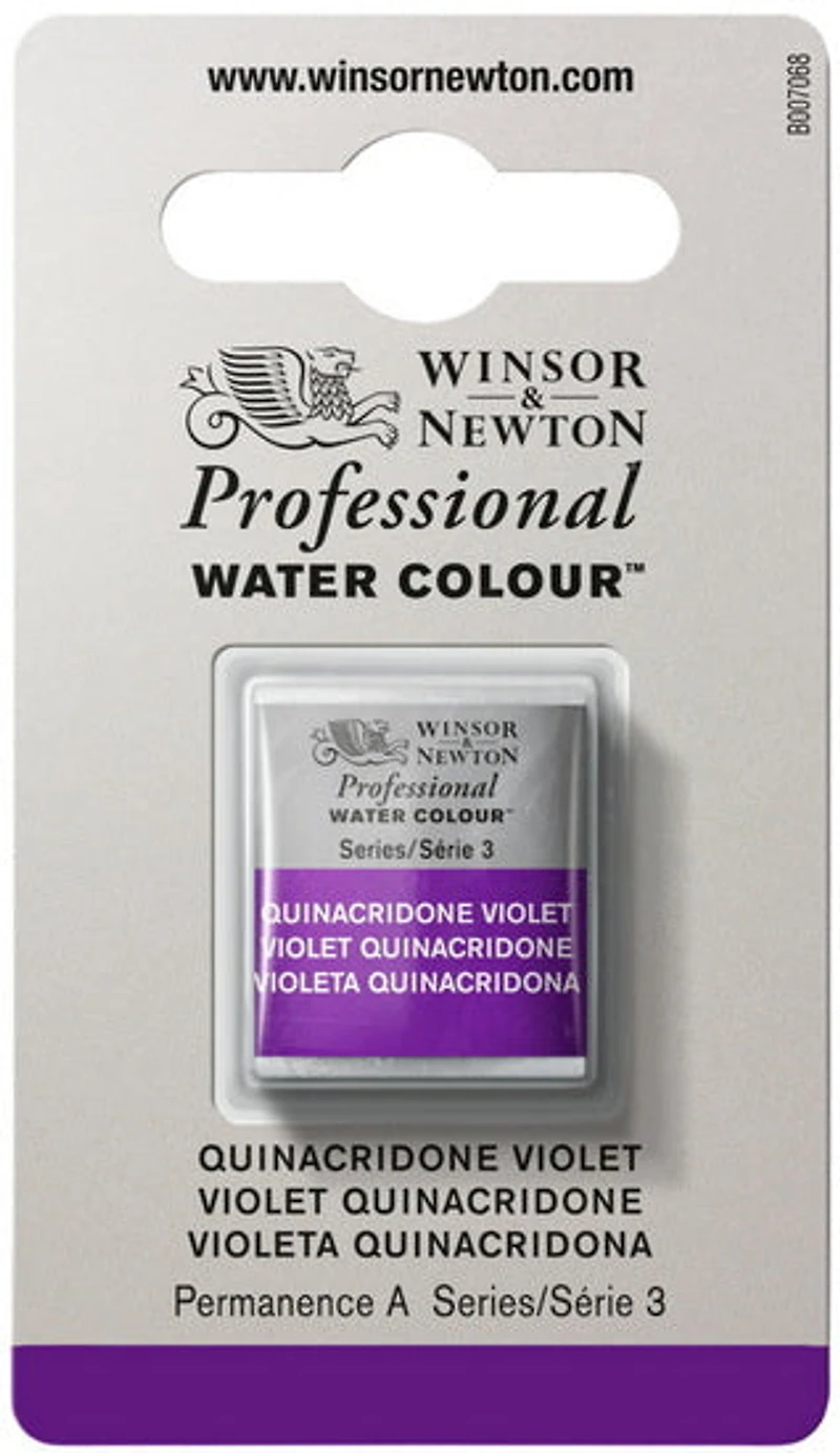 Aquarelle demi-godet - violet quinacridone - s3