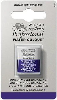 Aquarelle demi-godet - violet winsor dioxazine - s1
