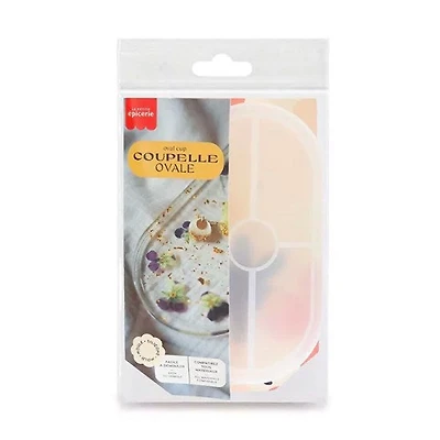 Moule en silicone - petit plateau ovale