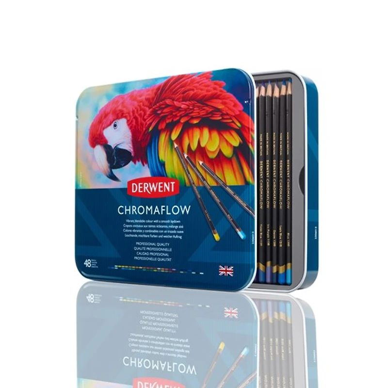 Set of 48 chromaflow pencils