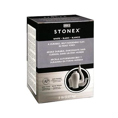 Argile autodurcissante stonex - blanc, 5 lb