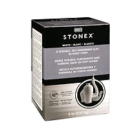 Argile autodurcissante stonex - blanc, 5 lb