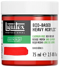 Bio hb acrylic - 2.5oz - cadmium free red medium - s5