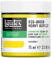 Bio hb acrylic - 2.5oz - cadmium free yellow light - s3