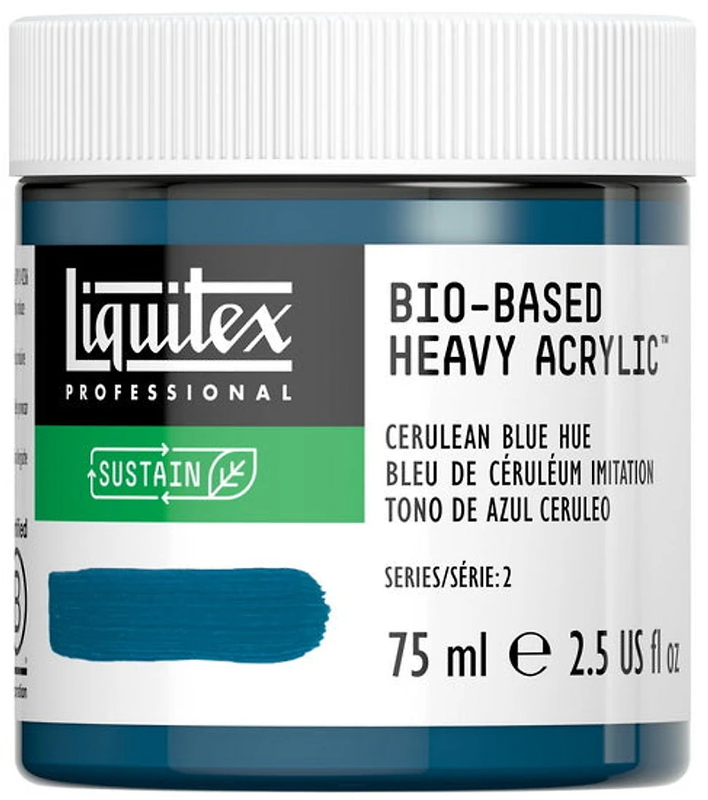 Acrylique bio hv - 2.5oz - bleu ceruléen imitation - s2