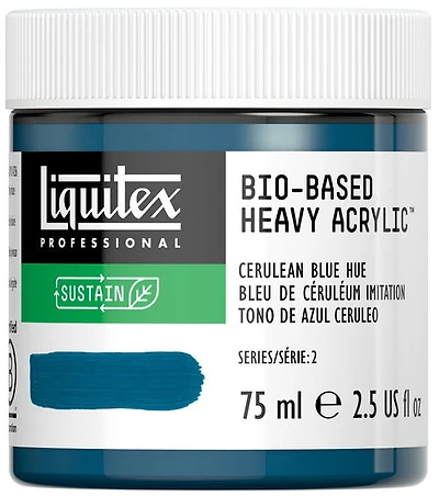 Acrylique bio hv - 2.5oz - bleu ceruléen imitation - s2
