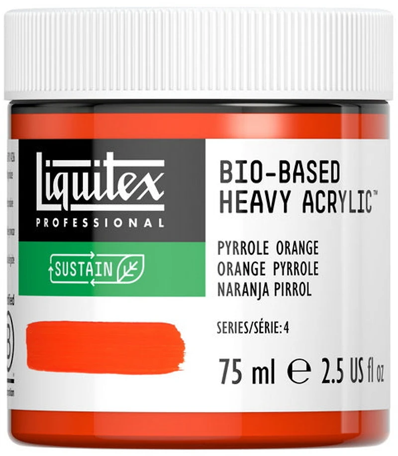 Bio hb acrylic - 2.5oz - pyrrole orange - s4