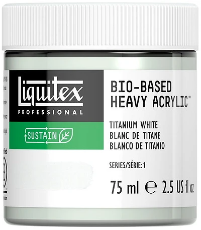 Acrylique bio hv - 2.5oz - blanc de titane - s1