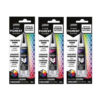 Resin fluid pigment - 20ml - black