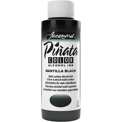 Piñata Alcohol Ink Mantilla Black - 4 oz