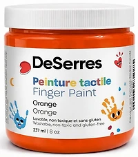 Finger paint - 237ml - orange