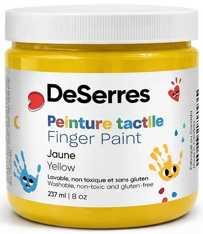 Finger paint - 237ml - yellow