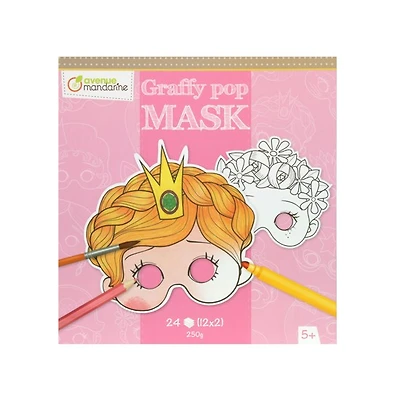 Graffy pop mask - filles
