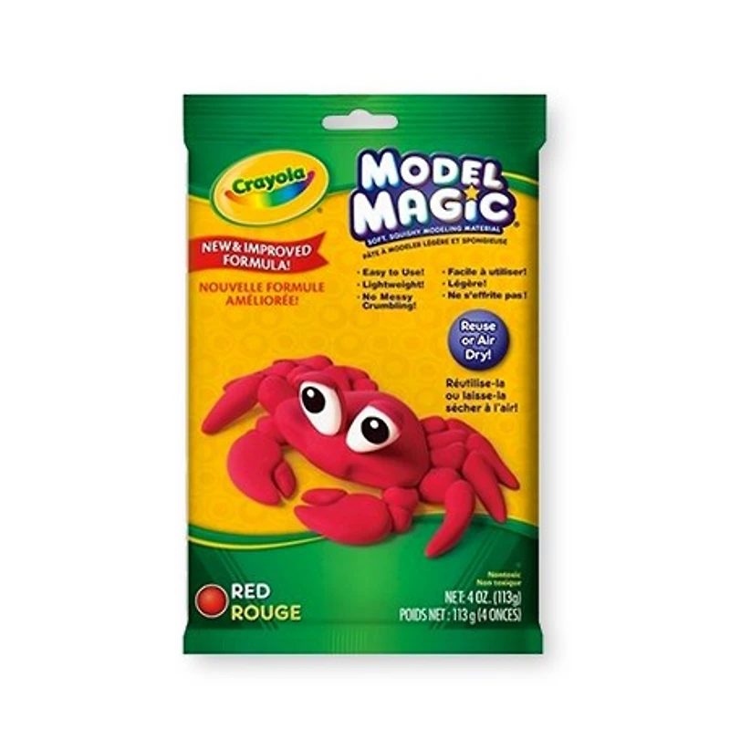 Pâte à modeler model magic de crayola – rouge