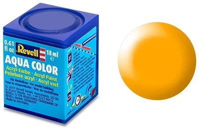Aqua Color Acrylic Paint - 18 ml Yellow Silk