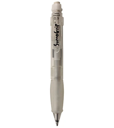 Sumo-grip mechanical pencil 0.9mm white