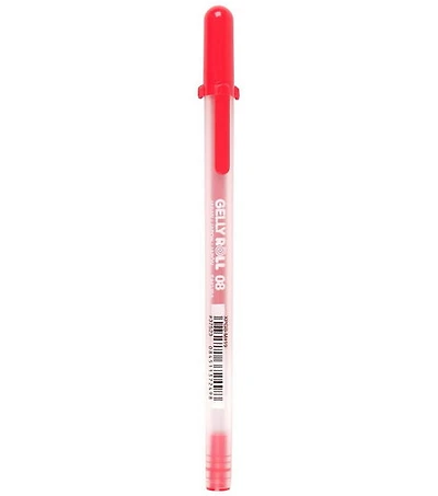 Stylo gel gelly roll 0.4mm rouge