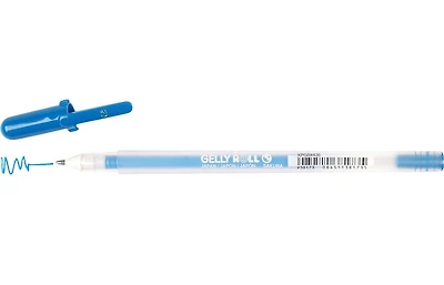 Stylo gel gelly roll moonlight 0.5mm bleu
