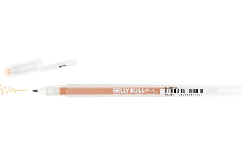 Stylo gel gelly roll stardust 0.5mm cuivre