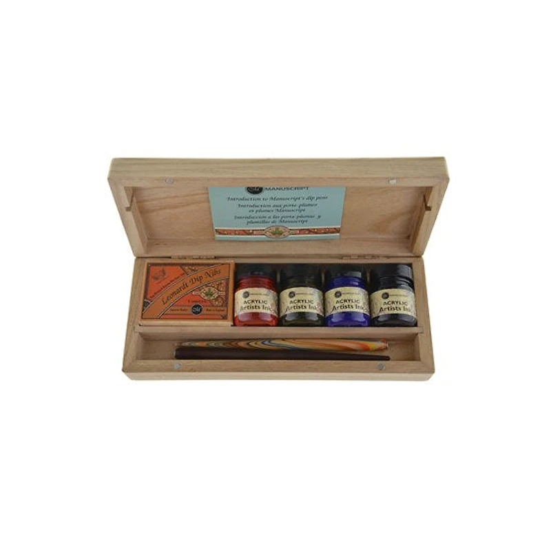 Ensemble artistique pour calligraphie