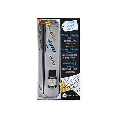 Ensemble calligraphie moderne – oblique