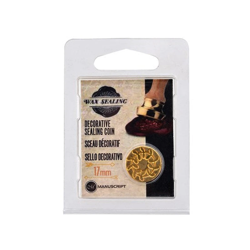Decorative Sealing Coin – Foliage