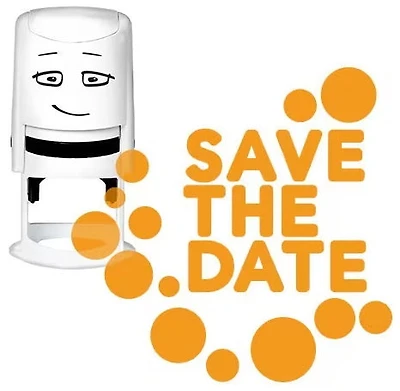 Buffer Pattern – Save the Date with Dots