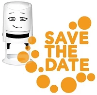 Buffer Pattern – Save the Date with Dots