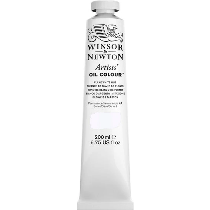 Huile artiste - 200ml - nuance de blanc de plomb - s1