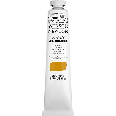 Huile artiste - 200ml - ocre jaune - s1