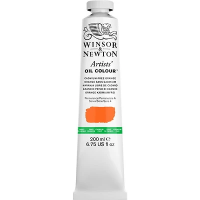 Huile artiste - 200ml - orange sans cadmium - s4