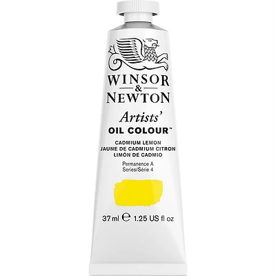 Huile artiste - 37ml - jaune de cadmium citron - s4