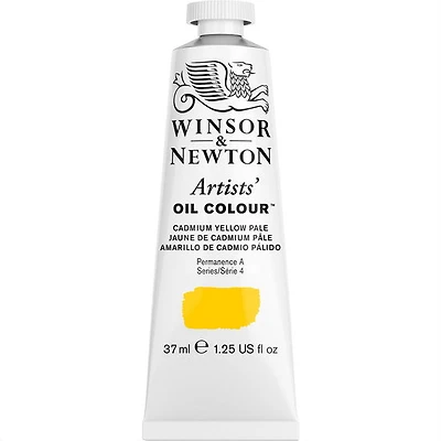 Huile artiste - 37ml - jaune pâle de cadmium - s4