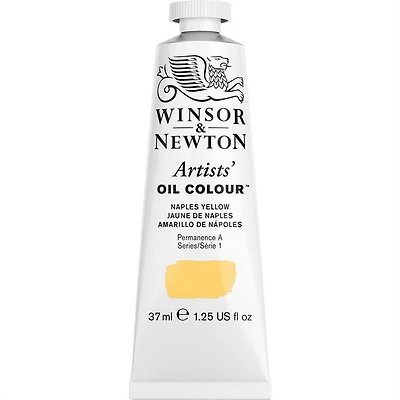 Huile artiste - 37ml - jaune de naples - s1