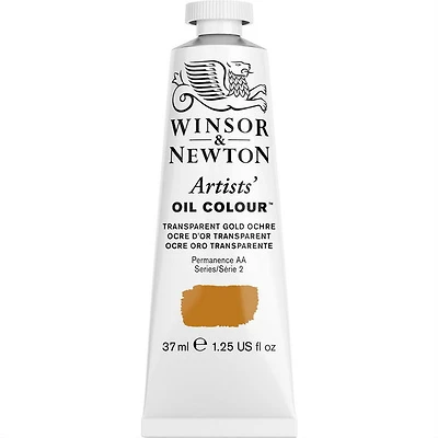 Huile artiste - 37ml - ocre d'or transparent - s2